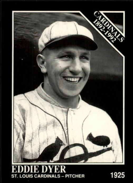 Buy Eddie Dyer Cards Online Eddie Dyer Baseball Price Guide Beckett