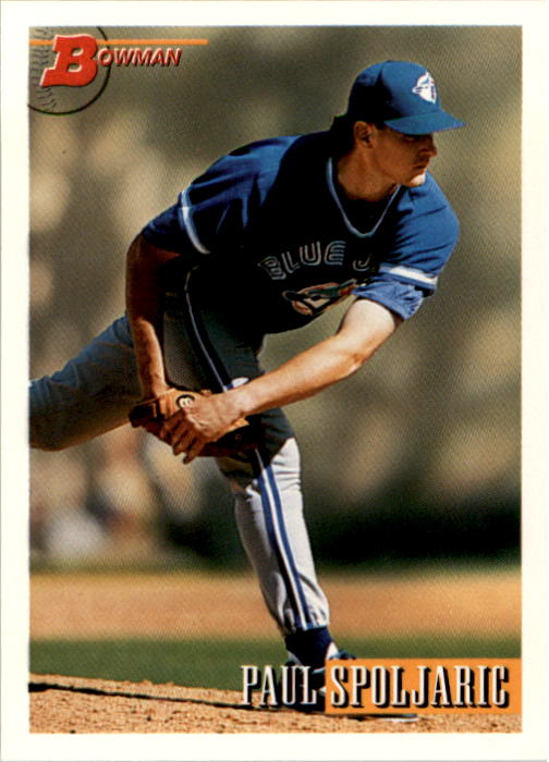 Paul Spoljaric autographed Baseball Card (Toronto Blue Jays) 1994 Upper  Deck Star Rookies #26