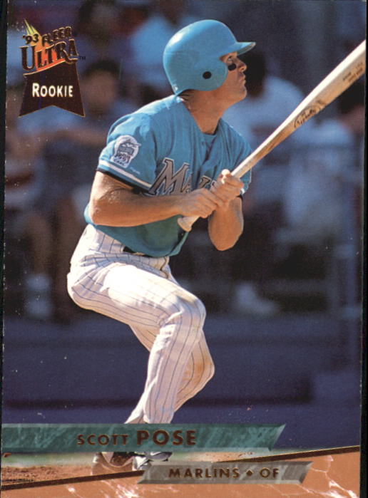 1993 Upper Deck - [Base] - Florida Marlins First Season #762 - Scott Pose