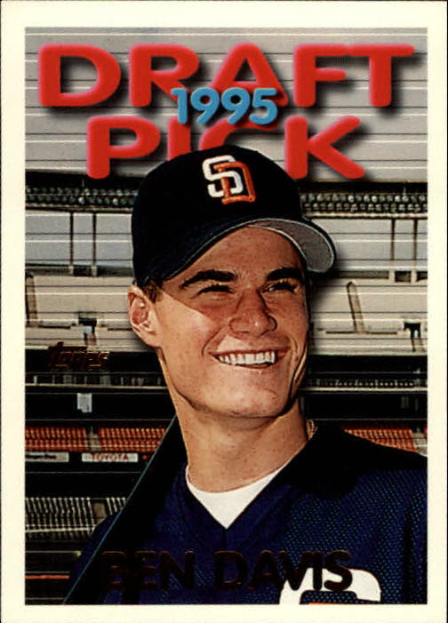 Ben Davis autographed Baseball Card (San Diego Padres, SC) 1996
