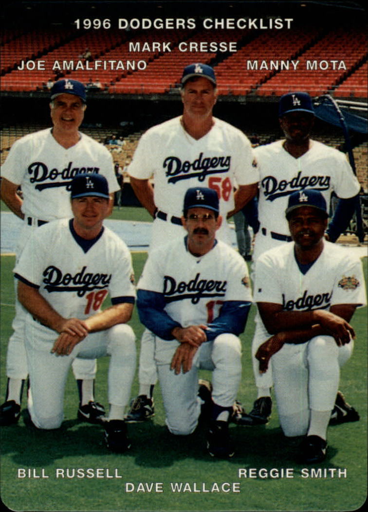 Manny Mota Los Angeles Dodgers Postcard