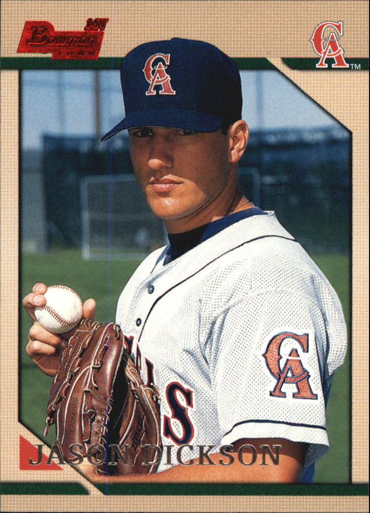 Jason Dickson 1997 Score #475 Anaheim Angels Baseball Card