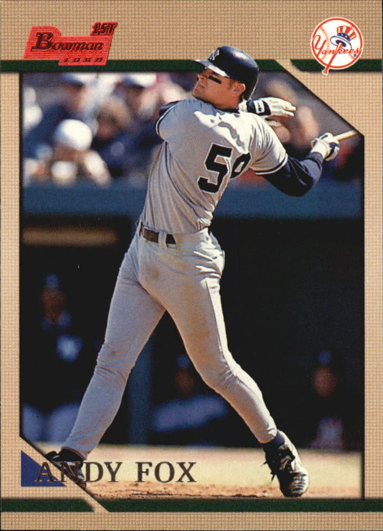 2000 Topps #263 Baseball Andy Fox Arizona Diamondbacks