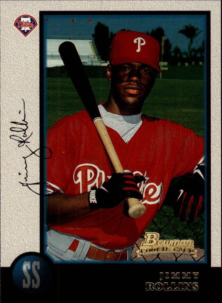 Buy Jimmy Rollins Cards Online  Jimmy Rollins Baseball Price Guide -  Beckett