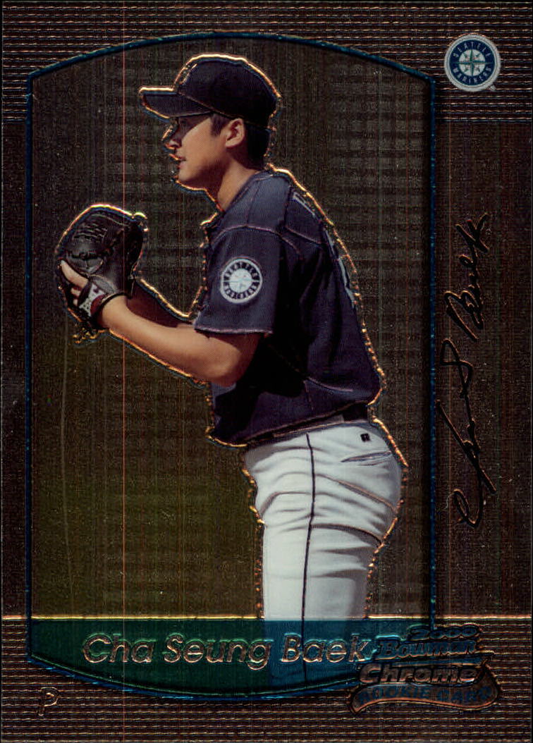 Cha Seung Baek Baseball Price Guide Cha Seung Baek Trading Card