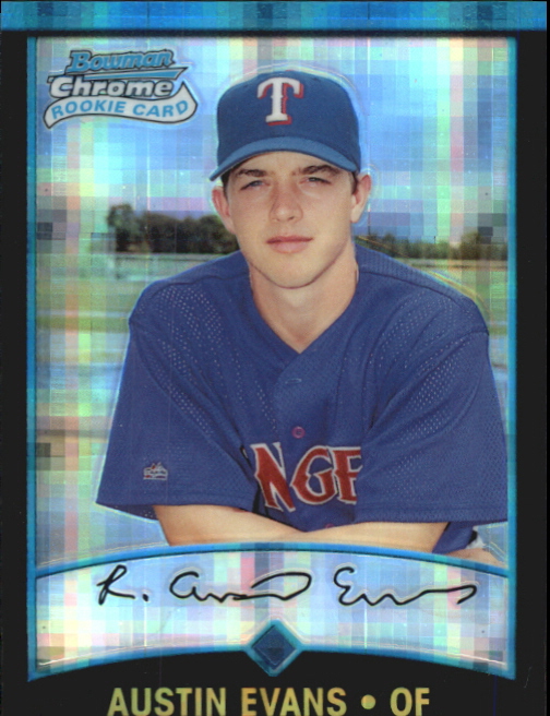 Austin Evans Baseball Price Guide Austin Evans Trading Card Value