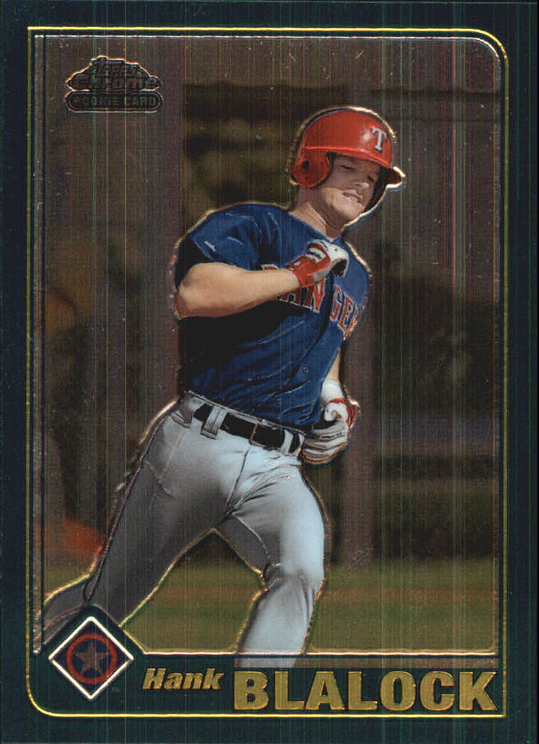 Hank Blalock Baseball Price Guide Hank Blalock Trading Card Value