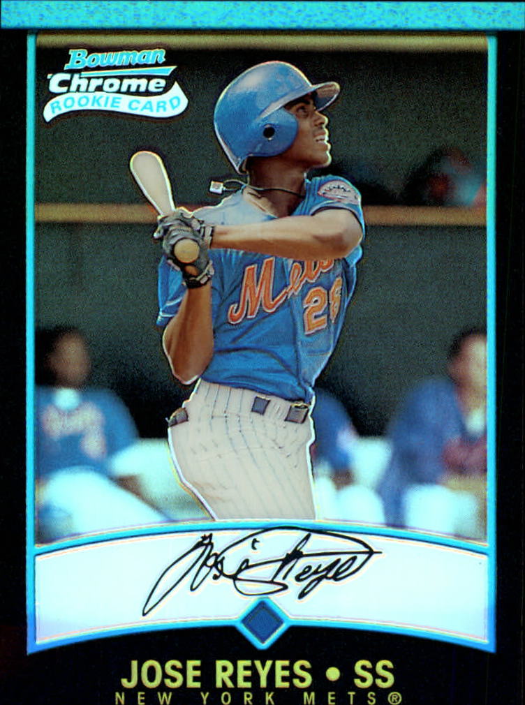 Jose Reyes Autograph Baseball Card