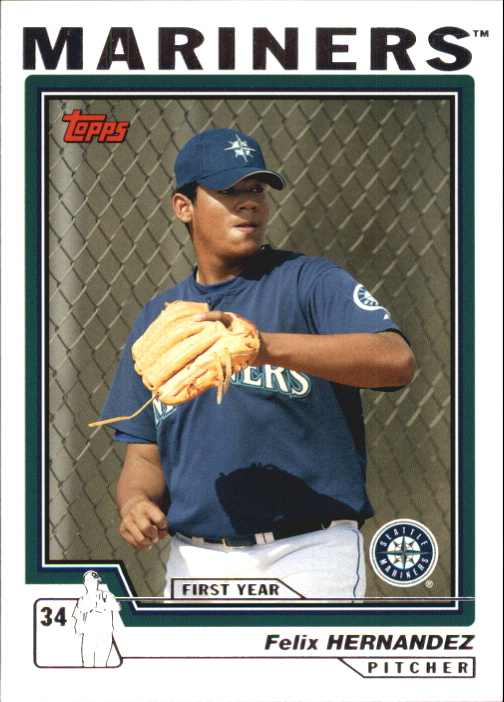 Autographed 2006 Topps Seattle Mariners: Felix Hernandez and