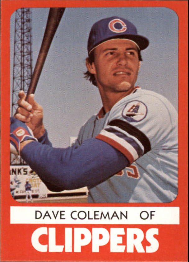 coleman baseball card