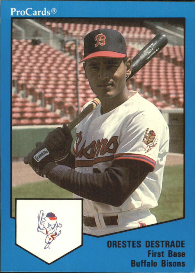Buy Orestes Destrade Cards Online Orestes Destrade Baseball Price Guide Beckett