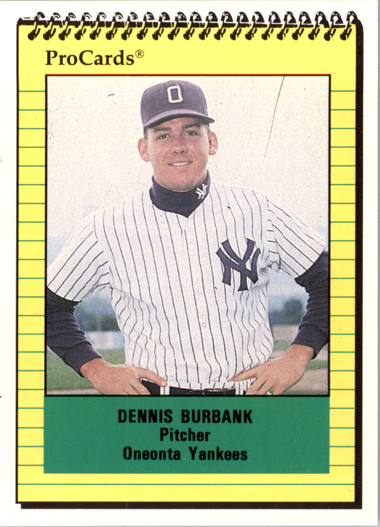 Buy Dennis Burbank Cards Online Dennis Burbank Baseball Price Guide