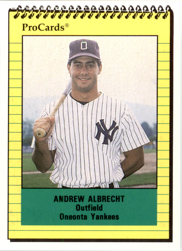 Buy Andy Albrecht Cards | Andy Baseball Guide - Beckett
