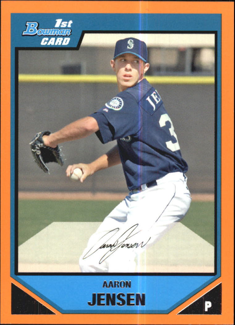 Aaron Jensen Baseball Price Guide Aaron Jensen Trading Card Value