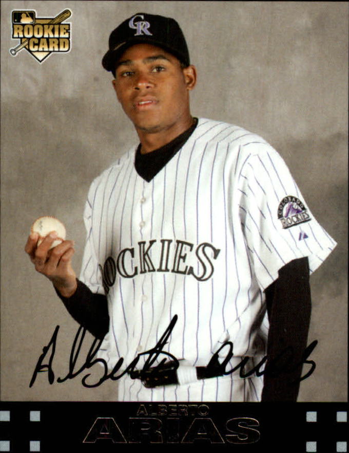 Buy Alberto Arias Cards Online | Alberto Arias Baseball Price Guide ...