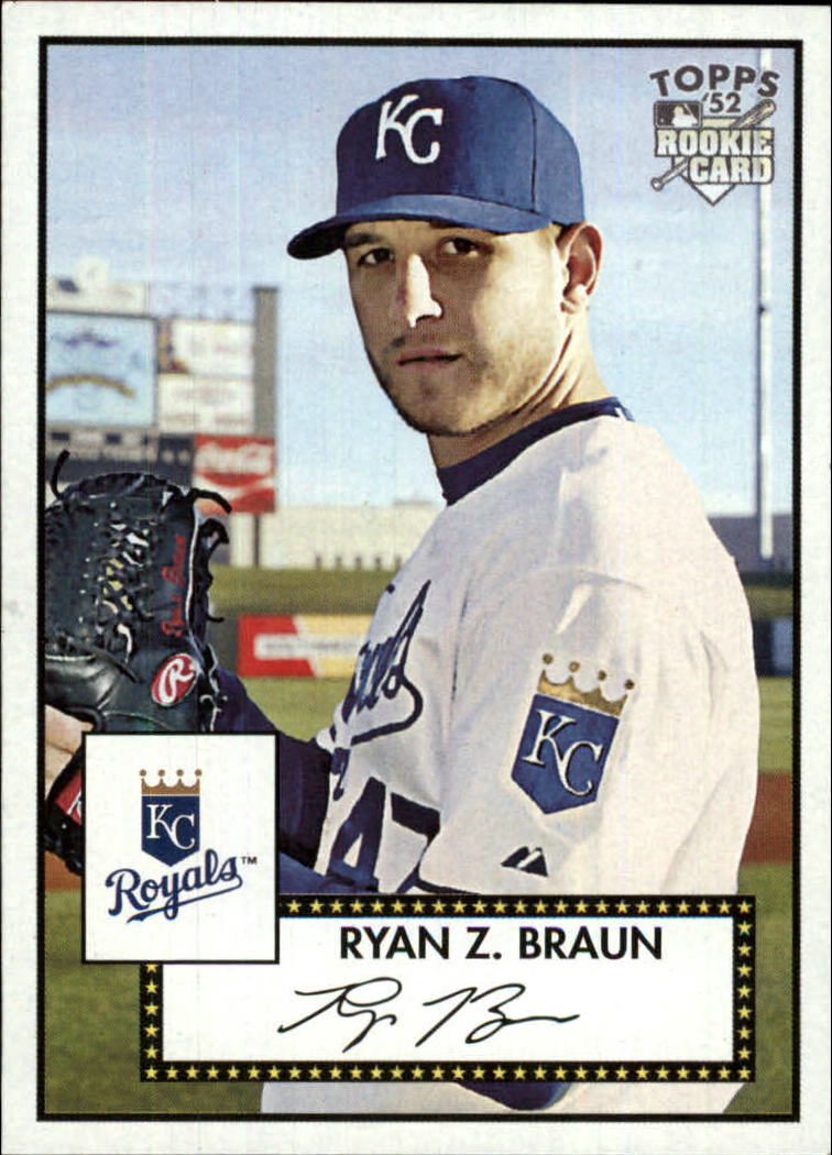 Ryan Braun Autograph Baseball Card