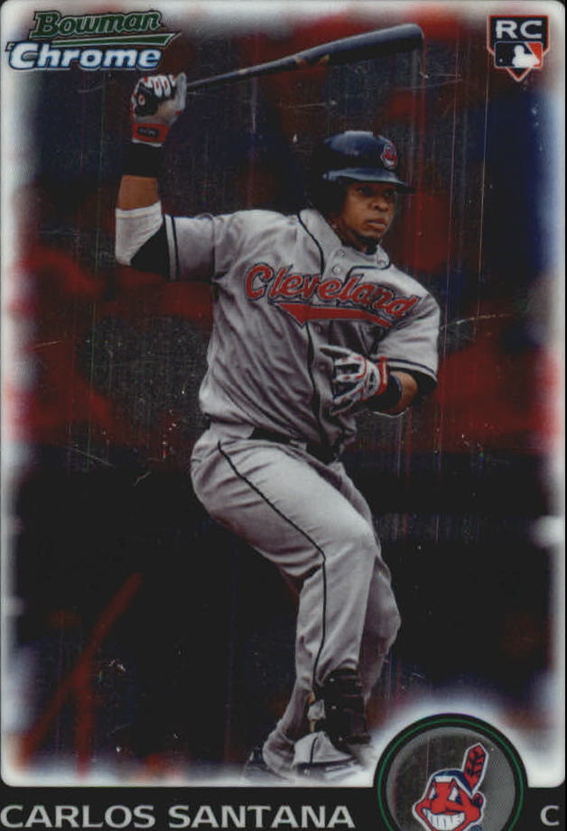 Carlos Santana Baseball Price Guide Carlos Santana Trading Card Value