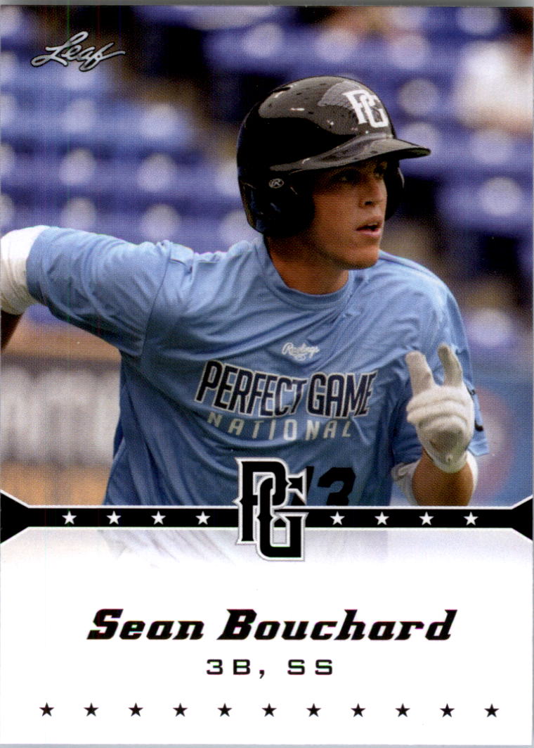 Sean Bouchard Baseball Price Guide Sean Bouchard Trading Card Value