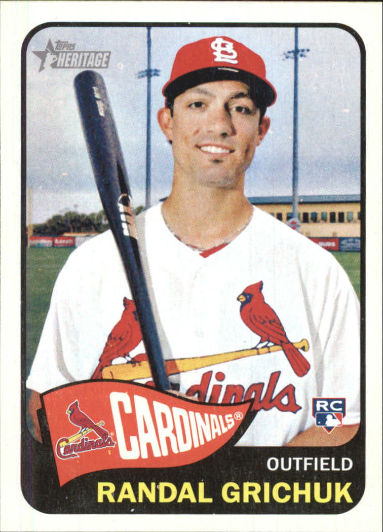  2017 Topps #132 Randal Grichuk Cardinals Baseball