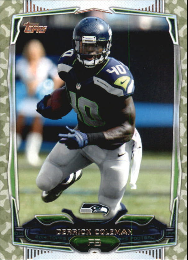 Derrick Coleman Football Price Guide | Derrick Coleman Trading Card ...