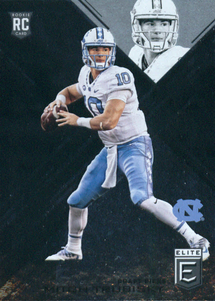 2017 Score NFL Draft Football - Rookie - #1 - Mitch Trubisky