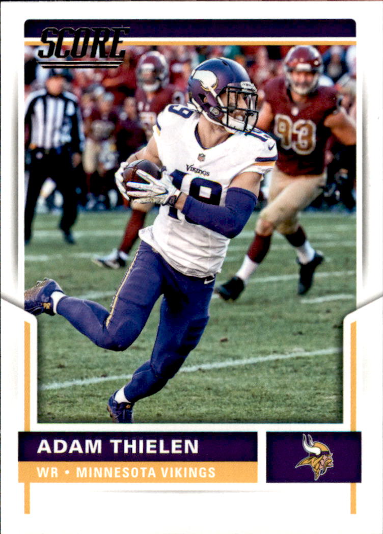 NFL Adam Thielen Signed Trading Cards, Collectible Adam Thielen