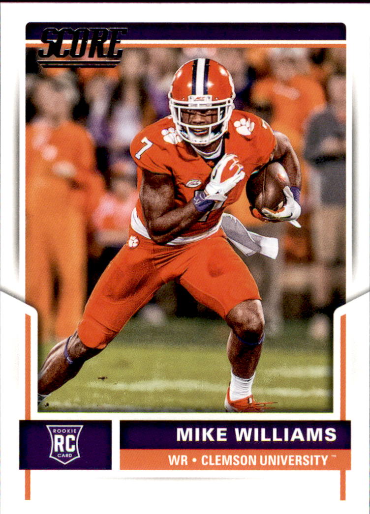 Mike Williams Football Price Guide | Mike Williams Trading Card Value ...