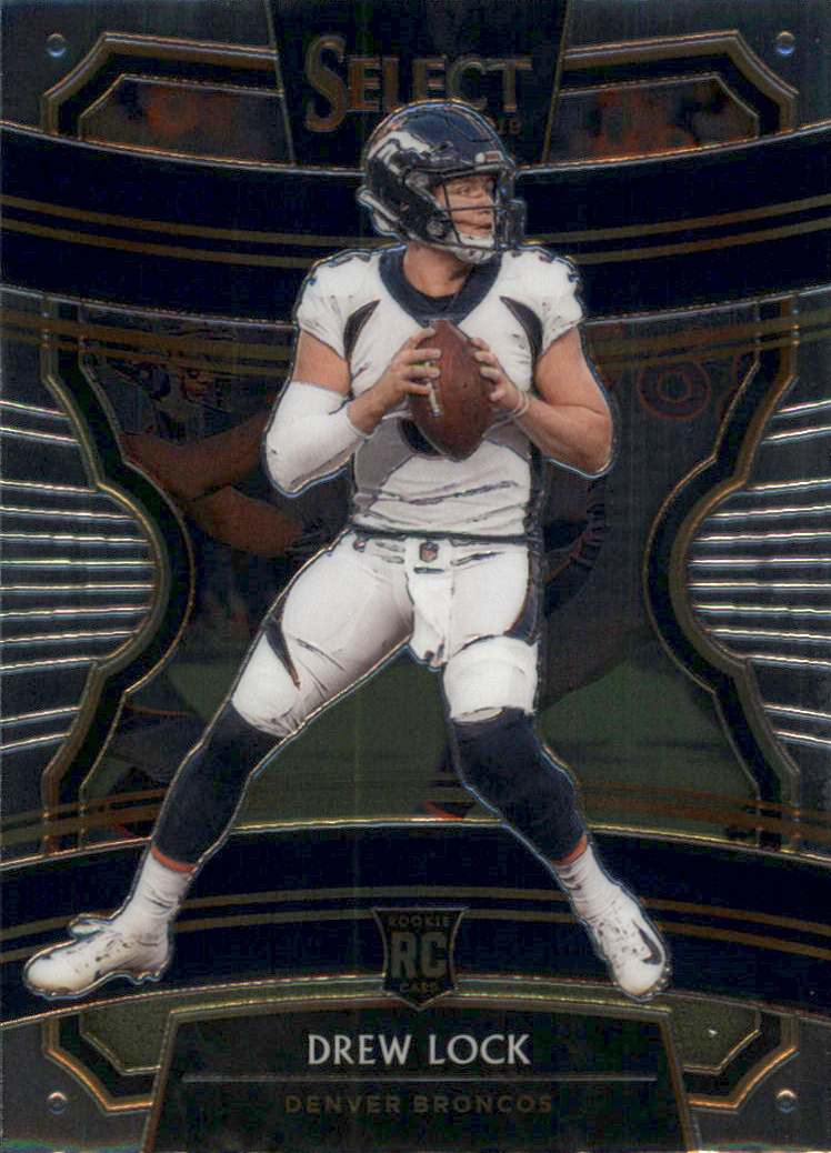 Drew Lock 2020 PANINI MOSAIC GREEN PRIZM #66 DENVER