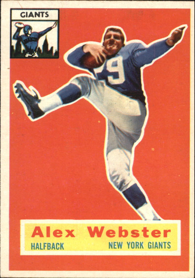 1963 Topps Alex Webster