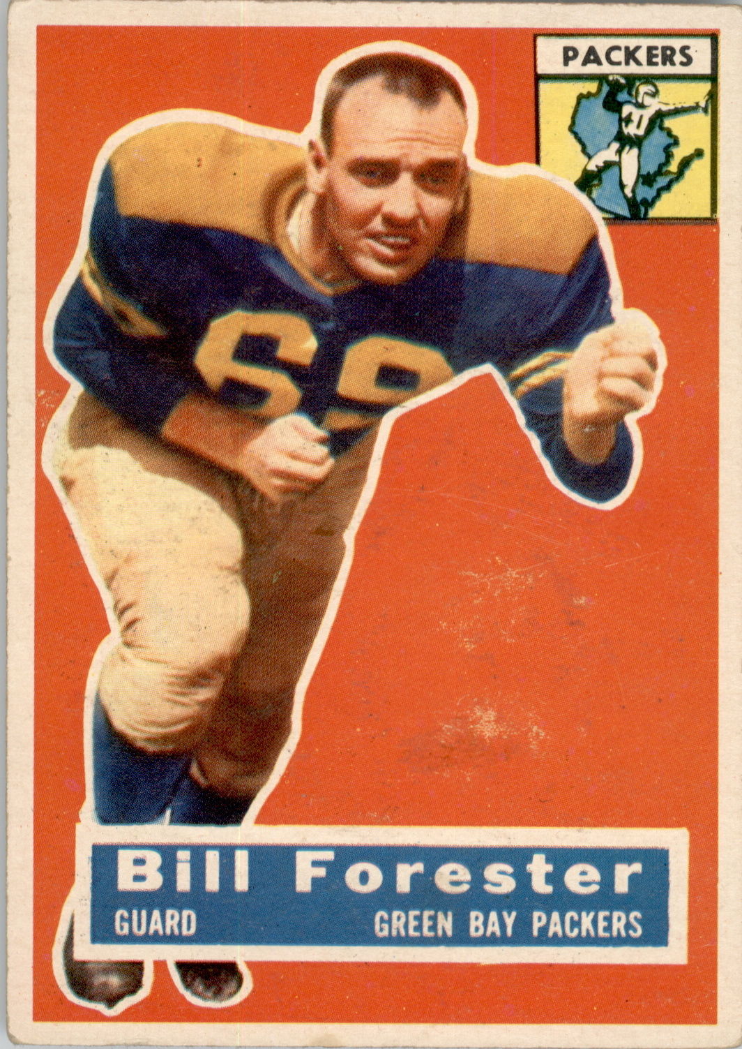 : 1963 Topps # 94 Bill Forester Green Bay Packers