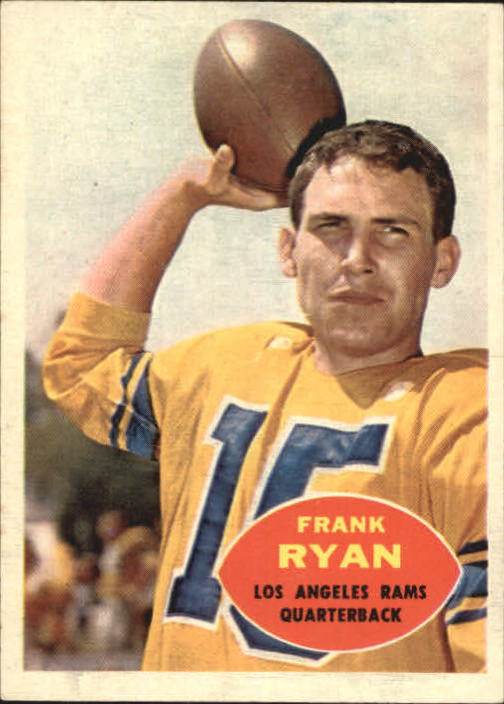 Frank Ryan, 1963  Cleveland browns football, Cleveland browns