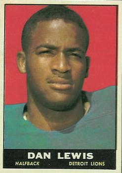 1964 Philadelphia Football Dan Lewis Detroit Lions #63