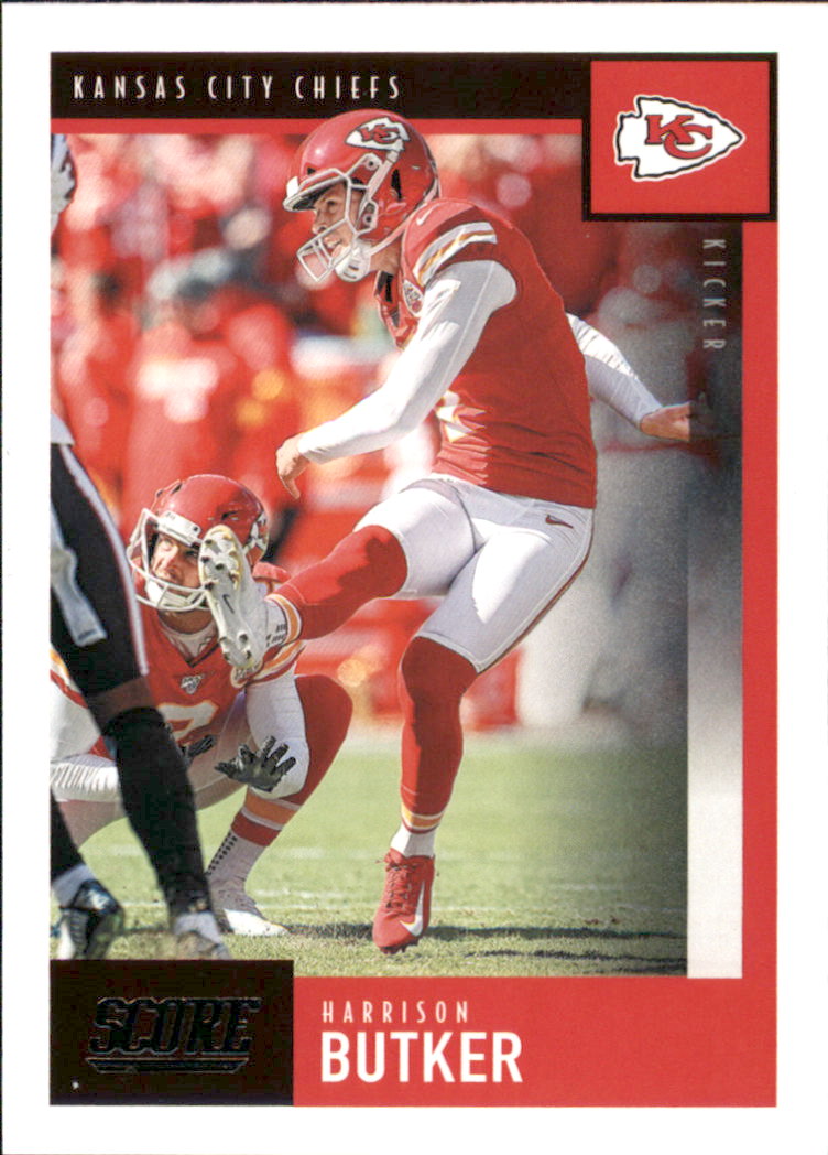 HARRISON BUTKER - 2021 Panini Score #9 KANSAS CITY CHIEFS KICKER