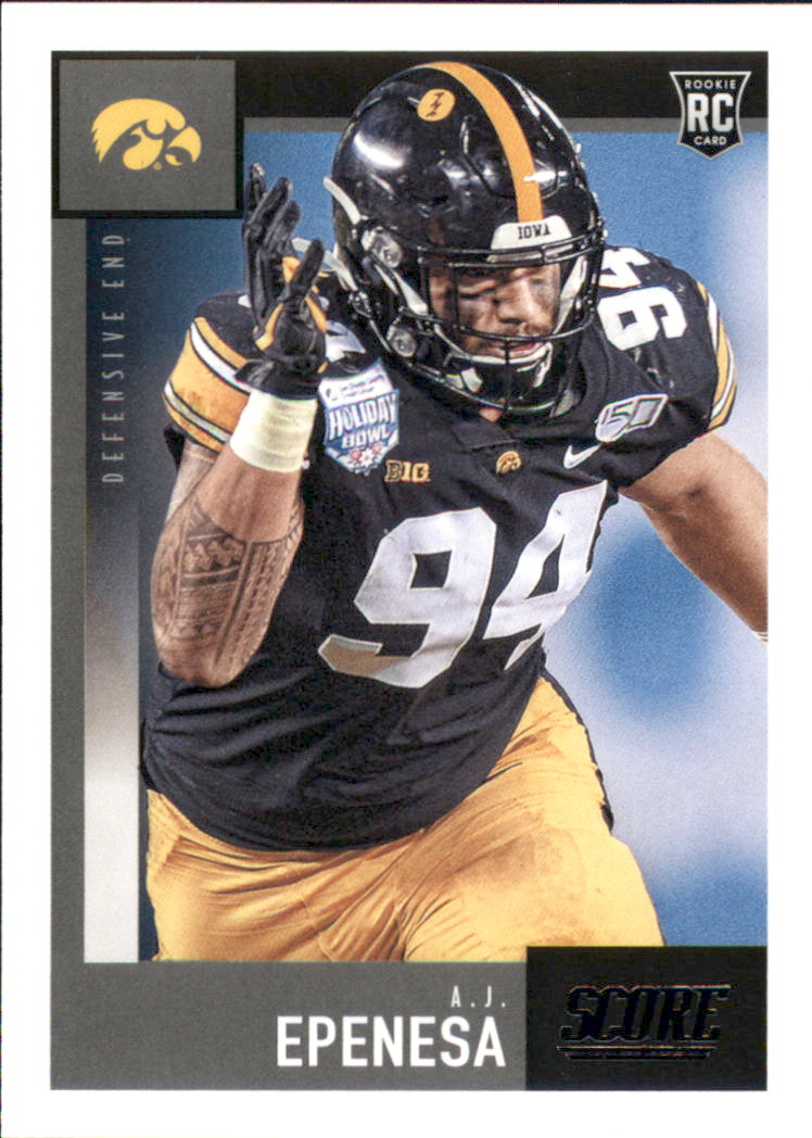 Buy A.J. Epenesa Cards Online  A.J. Epenesa Football Price Guide - Beckett