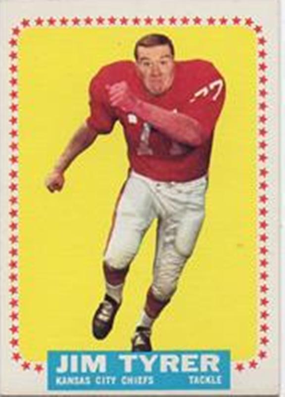 Jim Tyrer Football Price Guide | Jim Tyrer Trading Card Value – Beckett