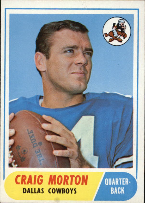 : 1969 Topps # 235 Craig Morton Dallas Cowboys (Football Card)  VG/EX Cowboys CAL : Collectibles & Fine Art