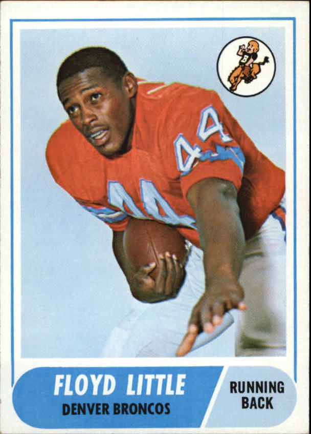 FLOYD LITTLE 1972 DENVER BRONCOS TOPPS FOOTBALL CARD