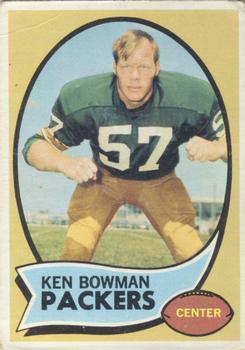 1974 Parker Brothers Football Card #4: Ken Bowman