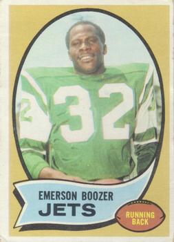 : 1971 Topps # 73 Emerson Boozer New York Jets (Football