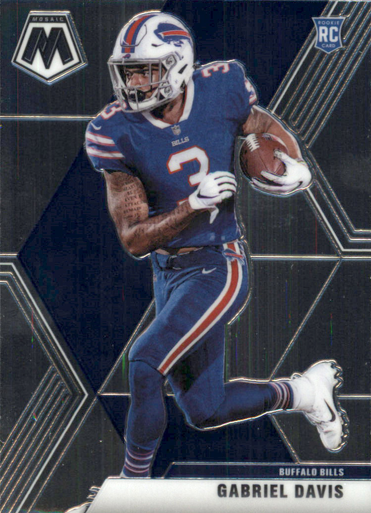 2020 Panini Absolute Football #136 Gabriel Davis Rookie Card