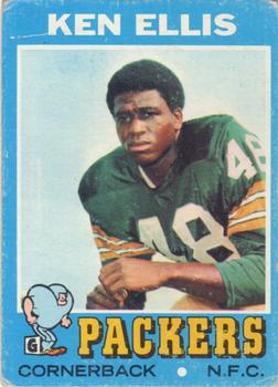 : 1972 Topps # 12 Ken Ellis Green Bay Packers (Football Card)  VG/EX Packers Southern : Collectibles & Fine Art