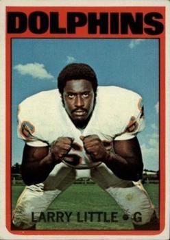 Larry Little Autographed Signed Miami Dolphins 1974 Topps Card #123 -  Autographs