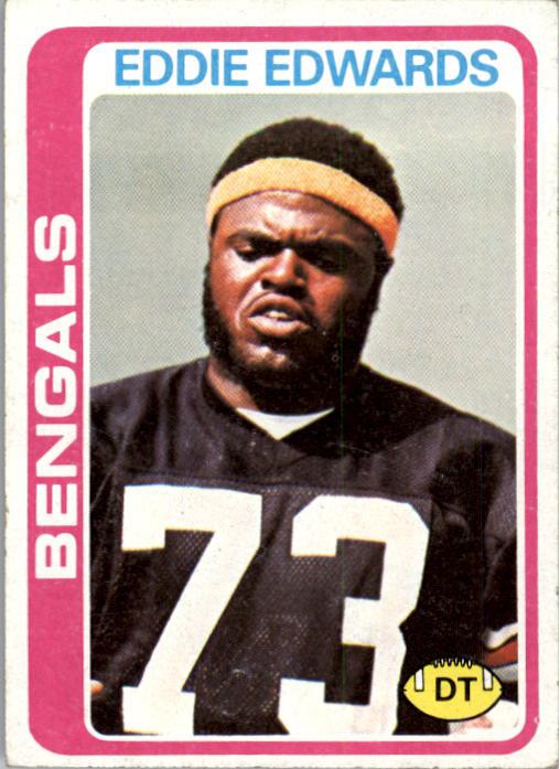 1981 Topps #488 Cincinnati Bengals TL/Pete Johnson/Dan Ross/Louis Breeden/Eddie  Edwards/(checklist back) - NM-MT