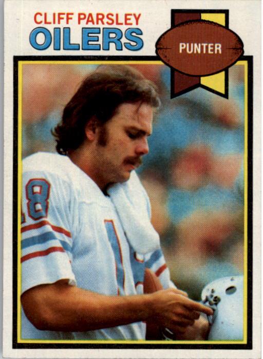 : 1980 Topps #343 Cliff Parsley Houston Oilers NFL