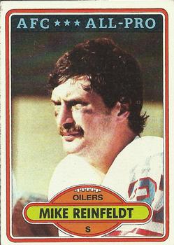 1980 Topps Houston Oilers (Team Leaders)