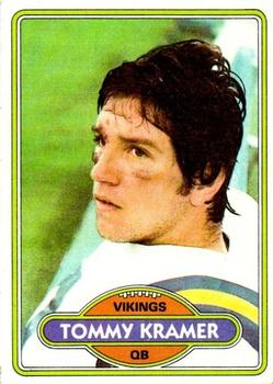 : 1986 Topps Football #292 Tommy Kramer Minnesota