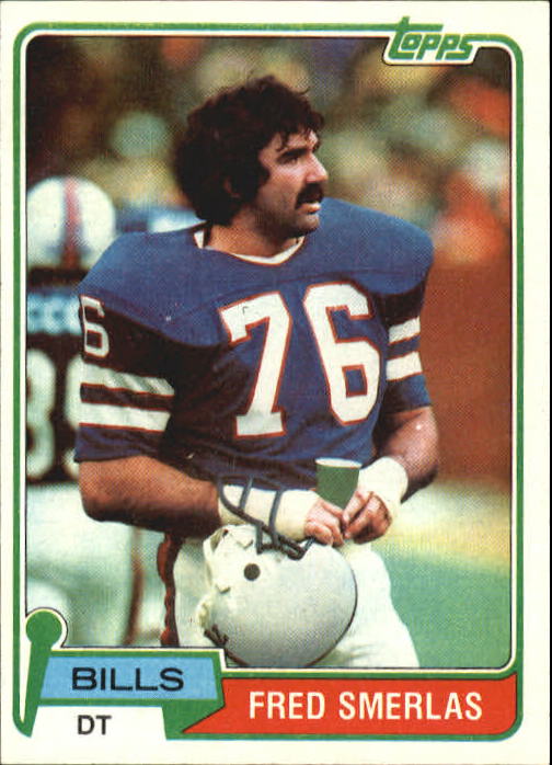 Fred Smerlas 1989 Topps #50 - Buffalo Bills at 's Sports Collectibles  Store