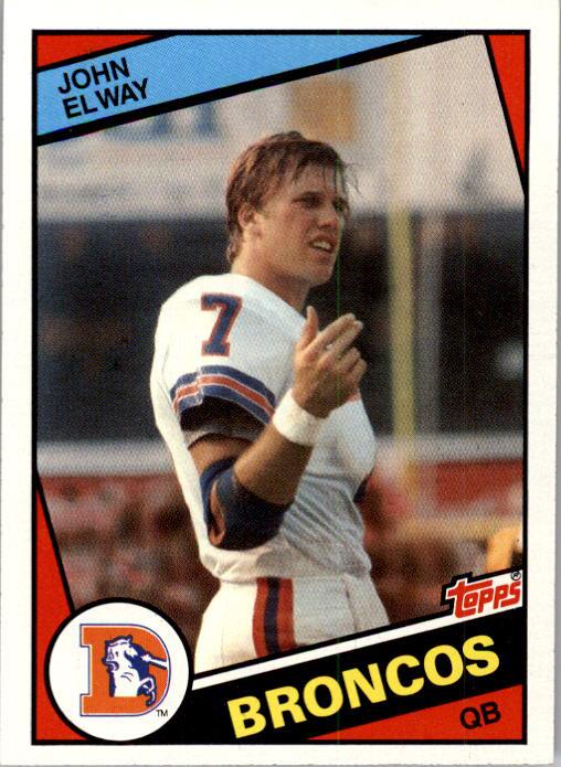 Sports Illustrated John Elway Football Trading Cards