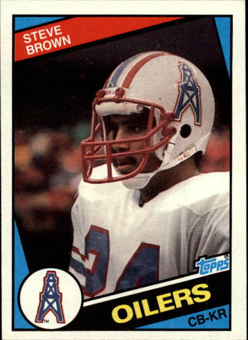 1986 Topps Steve Brown Houston Oilers #359