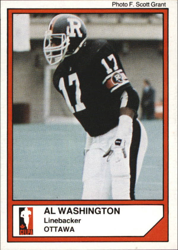 Al Washington Football Price Guide Al Washington Trading Card Value
